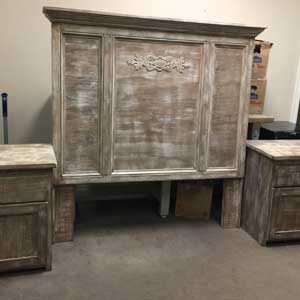Rustic Cabinet Set